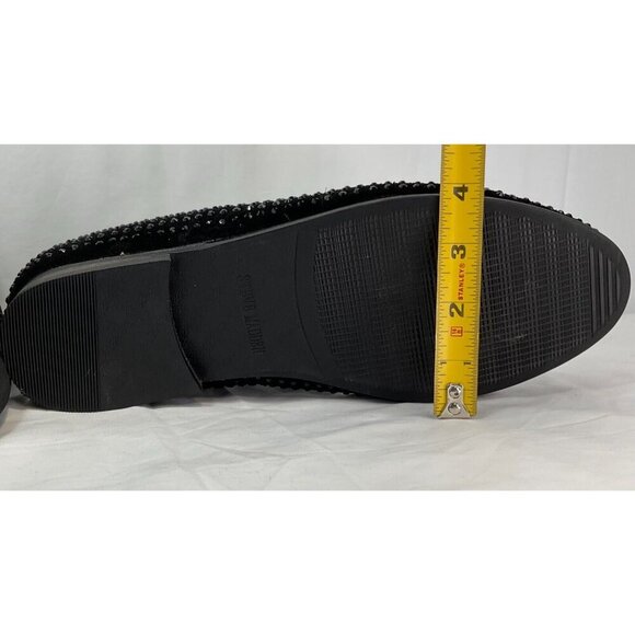 New! STEVE MADDEN CAVIRR BLACK 9.5/men/Slip-on. /Rhinestone embellished. main image 7
